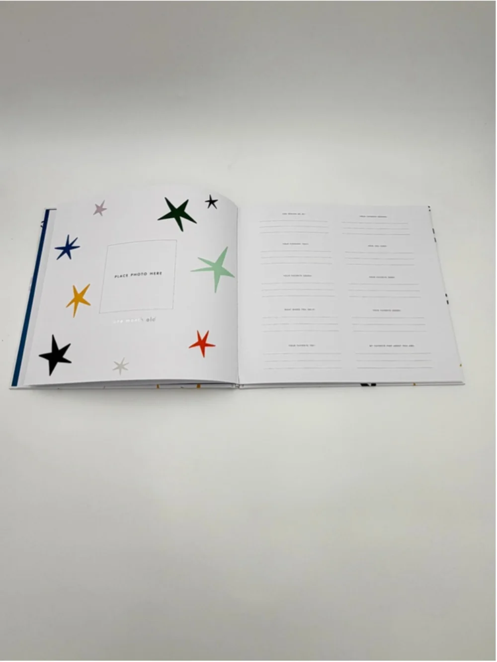 Kate Spade NY First Year Baby Book Dancing Stars Shower Gift Memory Keepsake New